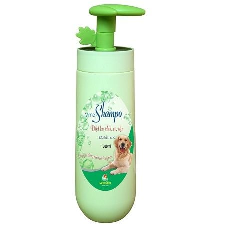 Sữa tắm trị ve chó mèo Vime Shampo (LÔNG MÀU) 300ml
