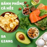  NEW PRODUCT - Sa Giang - Bánh phồng cá hồi 40% cá hồi - 200g 