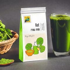 Bột rau má, 90g, bịch, mẫu hanko, Bột Lá