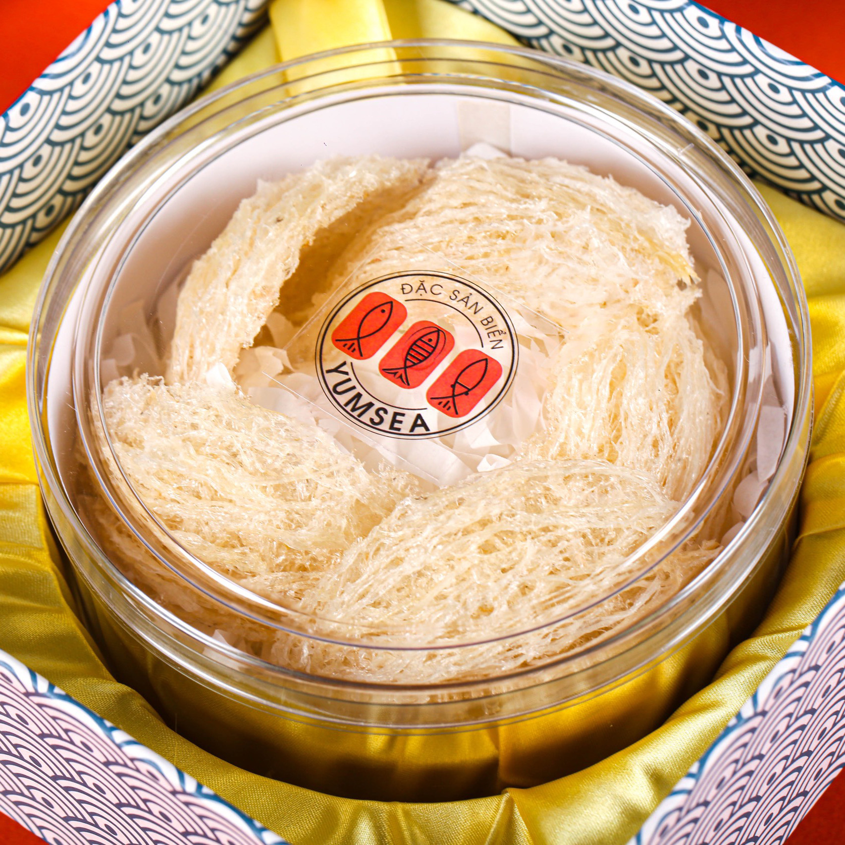 Set tổ yến thiên nhiên thượng hạng, 50g, hộp, mẫu showa, Yumsea