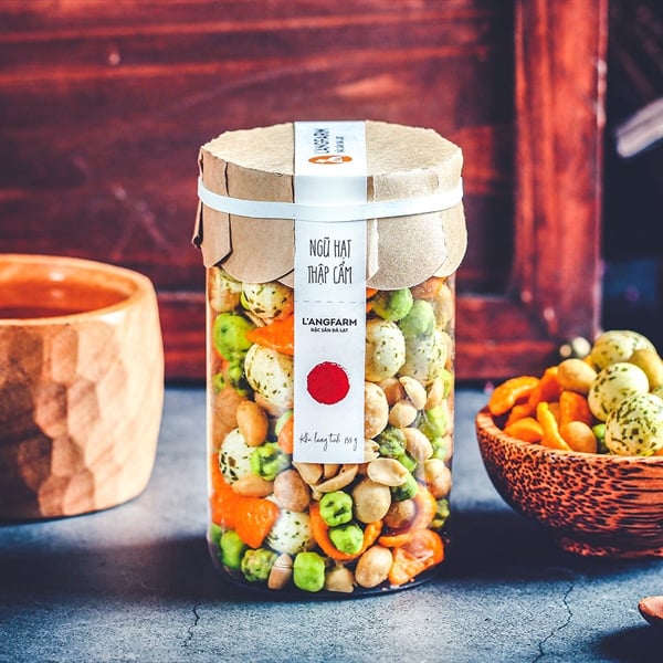 Ngũ hạt thập cẩm, 135g, hũ, mẫu tobita, L