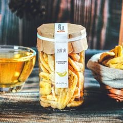 Chuối sấy giòn, 100g, hũ, mẫu tobita