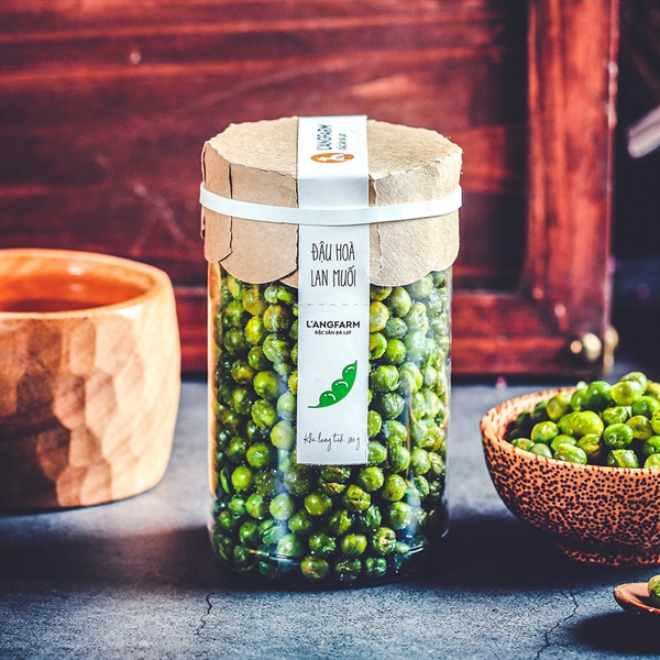 Đậu hoà lan muối, 180g, hũ, mẫu tobita, L