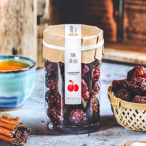 Mận sấy dẻo, 250g, hũ, mẫu tobita, L