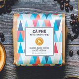 Cà phê bột đặc sản rang mộc, phối trộn nhẹ, 250g, bịch, mẫu nhãn quấn, L'angfarm