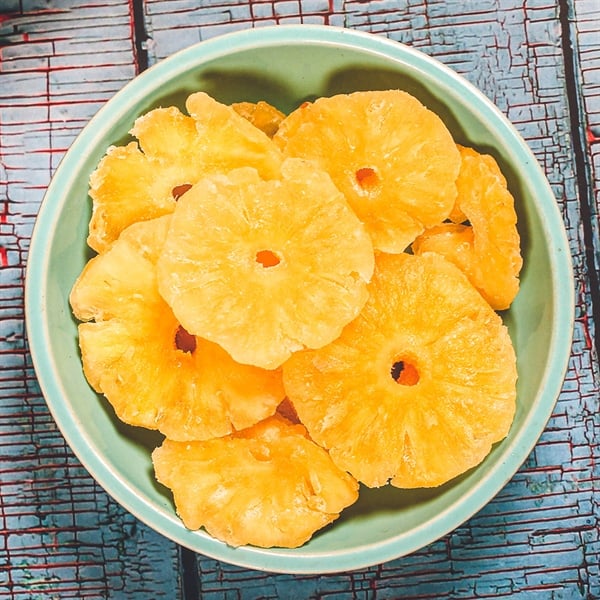 Thơm sấy dẻo, 225g, bịch, mẫu kraft 1 mặt trong, L