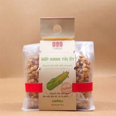 Bắp rang tỏi ớt, 450g, bịch, mẫu mawashi, Yumsea