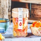 Đu đủ sấy dẻo, 200g, hũ, mẫu tobita, L'angfarm