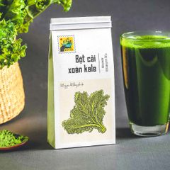 Bột cải xoăn kale, 100g, bịch, mẫu hanko, Bột Lá