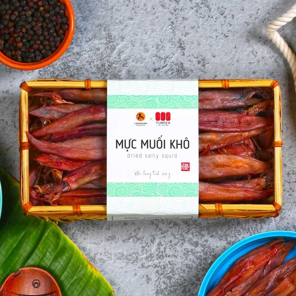 Mực muối khô