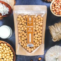 Đậu phộng nước cốt dừa, 250g, bịch, mẫu kraft 1 mặt trong, L'angfarm