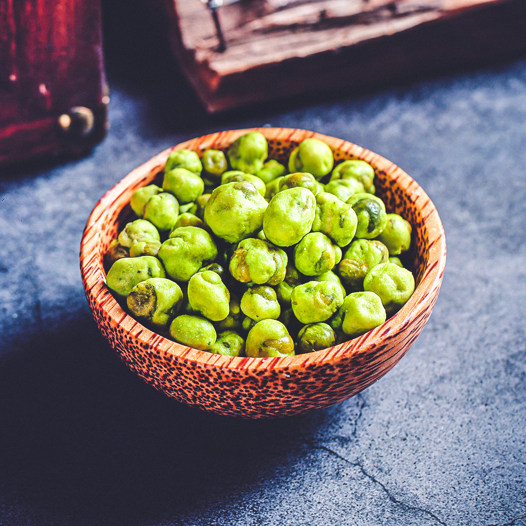 Đậu hoà lan wasabi, 150g, hũ, mẫu tobita, L