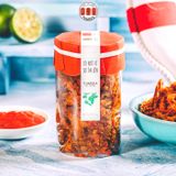 Bò khô xé sợi ăn liền, 110g, hũ, mẫu tobita, Yumsea