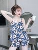  Đồ bộ ngủ 2 dây mặc nhà chất vải mềm mại thoải mái với nhiều hoạ tiết xinh xắn 