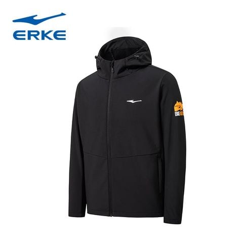  Áo khoác nam ERKE 11222302041-001 mềm, nhẹ, áo thể thao, áo khoác Jacket 
