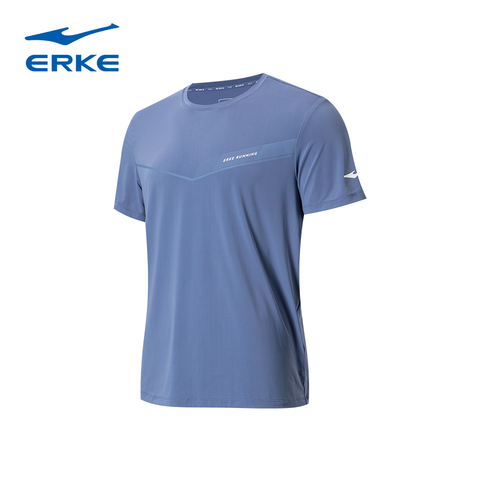  Áo thun Nam ERKE RUNNING logo tam giác 11224302218 