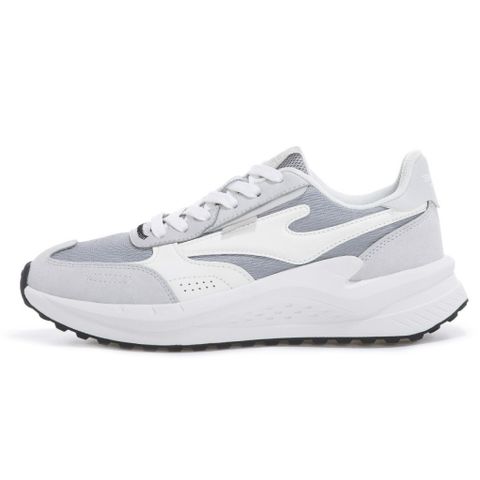  CASUAL SHOSES Giày thể thao nữ thể thao Erke 12123202182 đế cao đàn hồi tốt vải thoáng khí cao cấp 