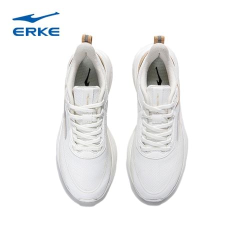  Giày chạy bộ Nữ Fearless - Không lùi bước Công nghệ Cloudy nhẹ và êm ái, Giày chạy 10km ERKE 12124303104 