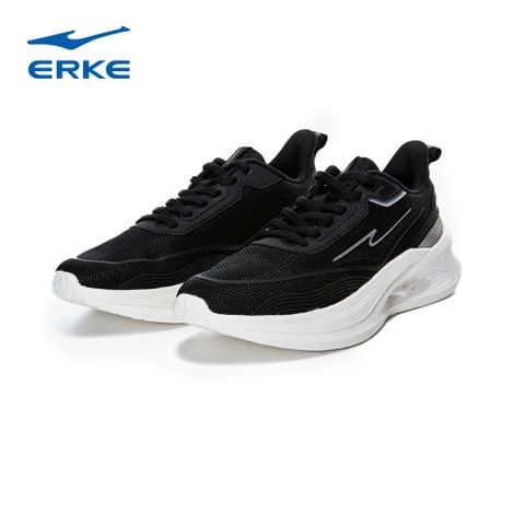  Giày chạy bộ Nữ Fearless - Không lùi bước Công nghệ Cloudy nhẹ và êm ái, Giày chạy 10km ERKE 12124303104 