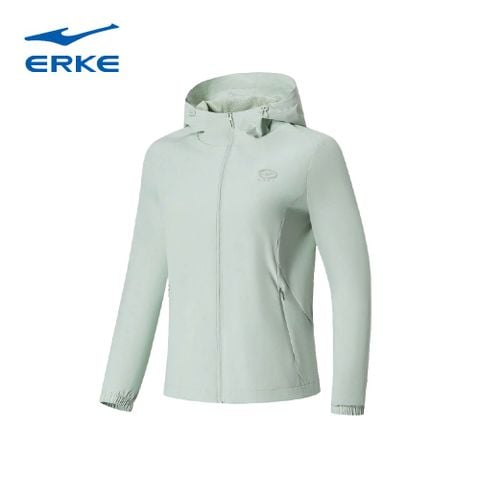  ÁO KHOÁC NỮ ERKE Công Nghệ Bảo Vệ Tiên Tiến Breath Technology 12224301252 