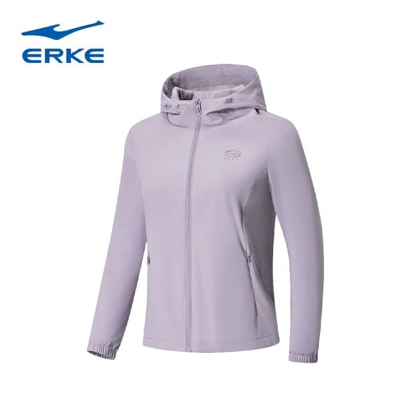  ÁO KHOÁC NỮ ERKE Công Nghệ Bảo Vệ Tiên Tiến Breath Technology 12224301252 