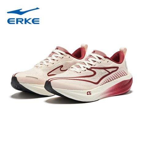  Giày thể thao chạy bộ nữ ERKE JUE CHEN - TIA CHỚP 3.0 đế Carbon ổn định và đàn hồi 52124203219 