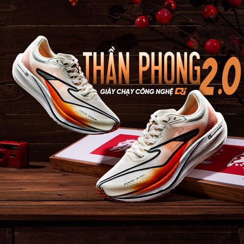  Giày Thể Thao Nam Chạy Đua Chuyên Nghiệp ERKE JIFENG - THẦN PHONG 2.0 51124203097 