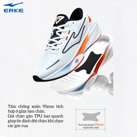  RUNNING SHOES Giày chạy bộ nam ERKE ALPHA FLEX 5.0 11124103174-002 
