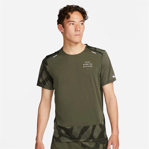Áo Tay Ngắn Thể Thao Nam NIKE As M Nk Df Run Dvn Rise 365 DQ4758-325