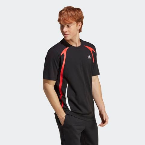 Áo T-shirt nam colorblock adidas - IC3702