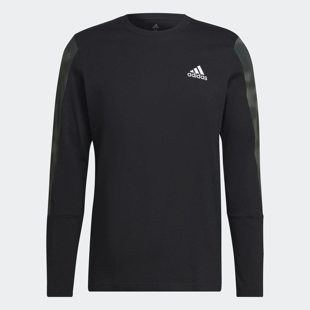 Áo thể thao CAMO LS T adidas nam HL6897