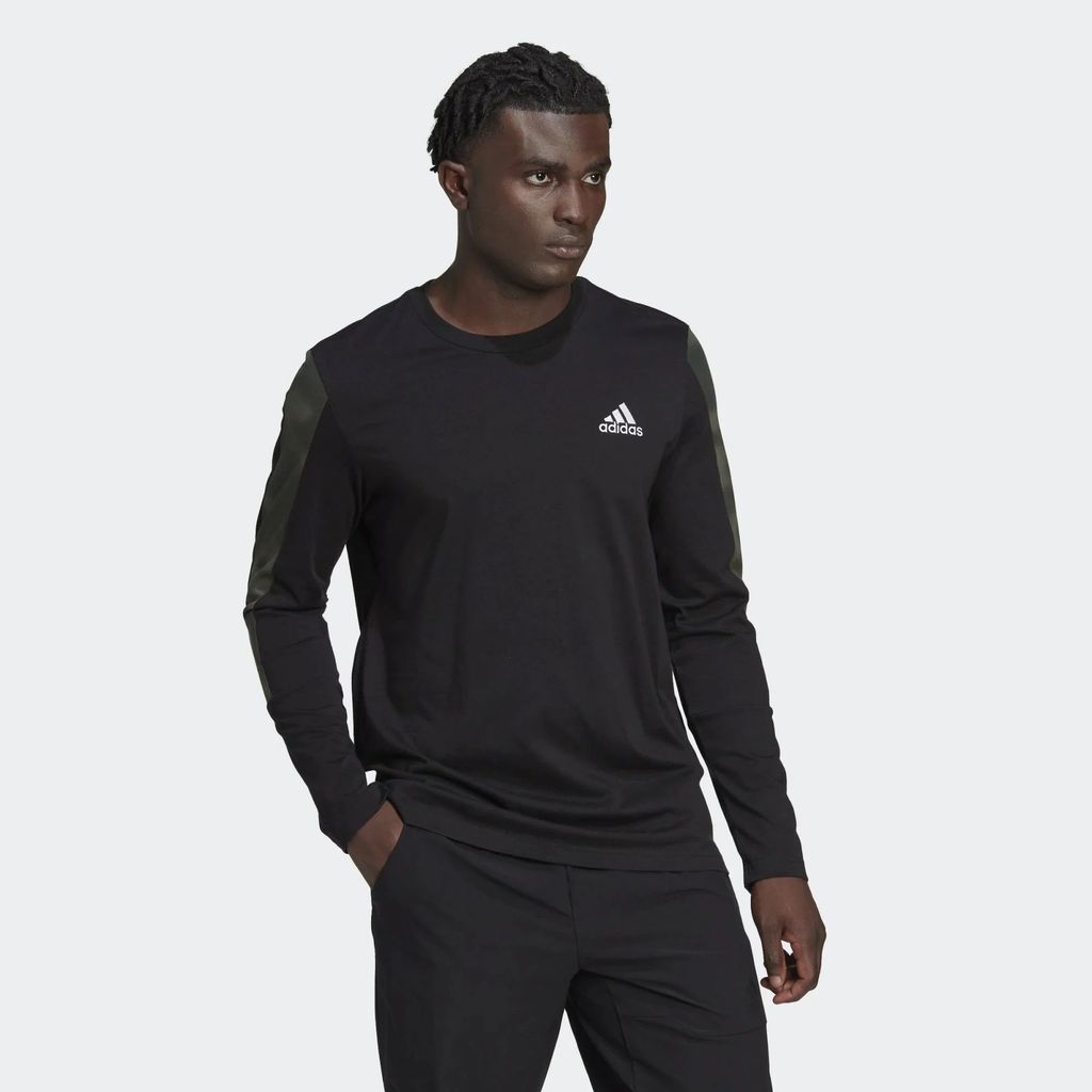 Áo thể thao CAMO LS T adidas nam HL6897