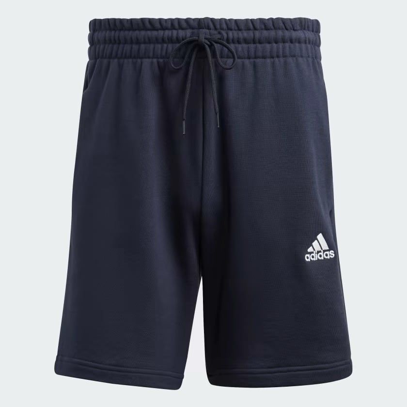 Quần Short Adidas 3 Sọc Vải Thun Da Cá Essentials Nam IC9436
