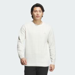 Áo Len Cổ Tròn 3 Sọc White - IM6427