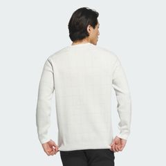 Áo Len Cổ Tròn 3 Sọc White - IM6427
