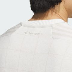 Áo Len Cổ Tròn 3 Sọc White - IM6427