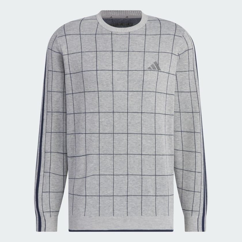 Áo Len Cổ Tròn 3 Sọc Grey - IM6425