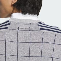 Áo Len Cổ Tròn 3 Sọc Grey - IM6425