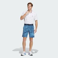 Áo Polo golf adidas Monogram Play Green Aeroready Nam - IN9047