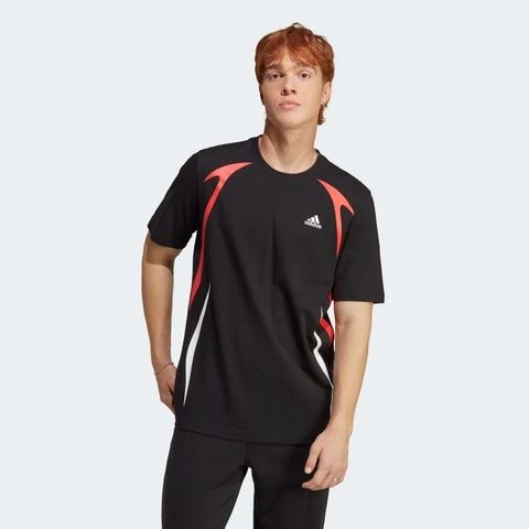 Áo T-shirt nam colorblock adidas - IC3702