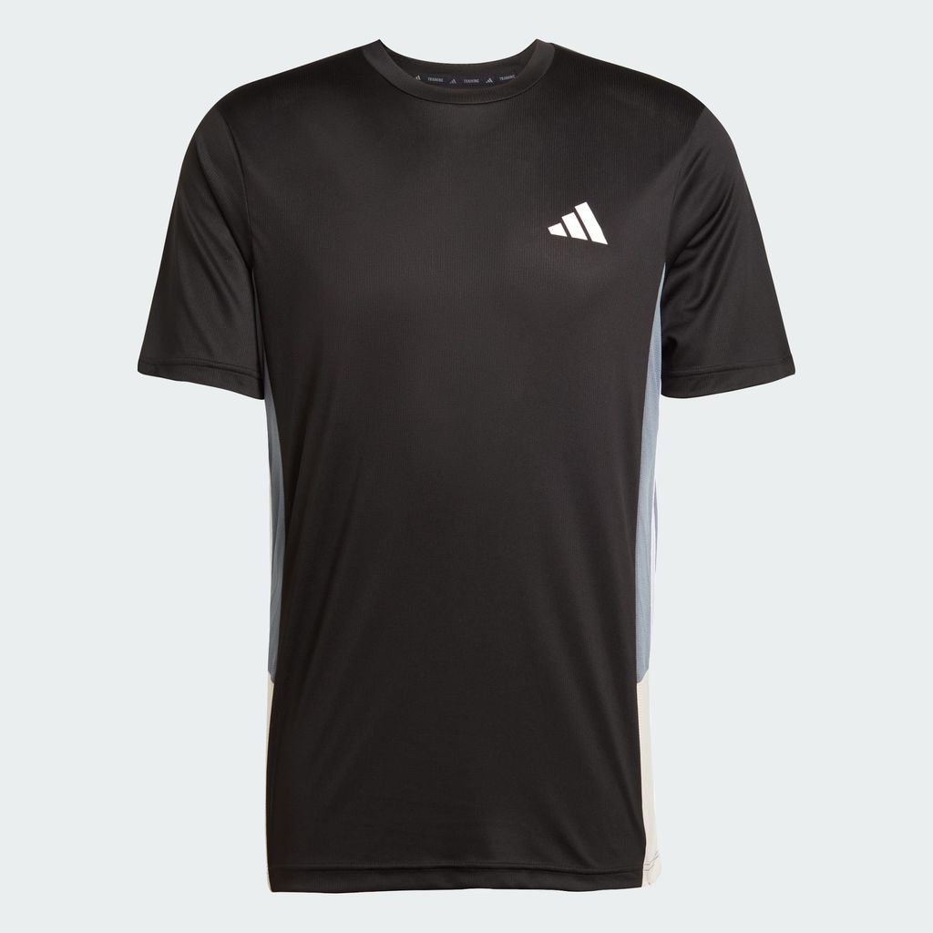 Áo thun adidas Train Essentials Seasonal Colorblock - JI8397