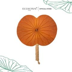 Quạt lá sen ngang Ecolotus - Cam