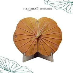 Đồng hồ lá sen Ecolotus - Cam