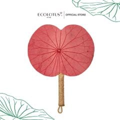 Quạt lá sen ngang Ecolotus - Đỏ