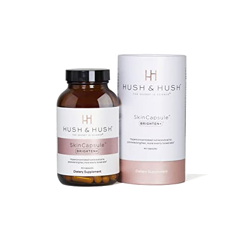 Viên Uống trắng da mờ nám Hush & Hush Skin Capsule Brighten+ 60 Viên