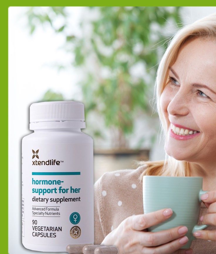  Viên Uống Tăng Nội Tiết Tố Nữ Hormone Support For Her Xtend-Life (90 Viên) 
