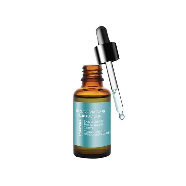 Tinh Chất Giúp Làm Giảm Bóng Dầu, Đều Màu Và Bảo Vệ Da Bruno Vassari Lab Divion Boosters Skin Clarifier 30ml
