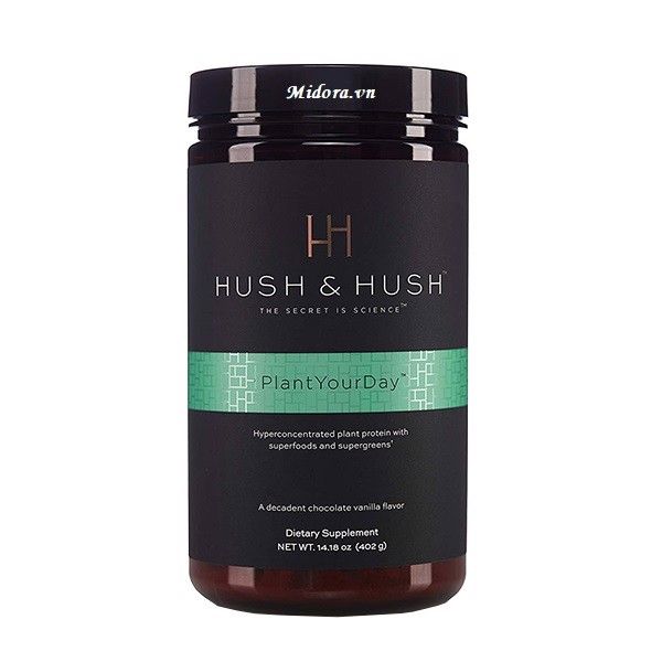  BỘT PROTEIN THUẦN CHAY HUSH & HUSH PLANT YOUR DAY 