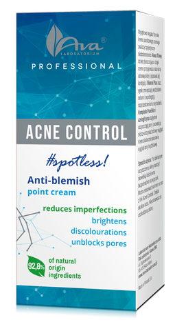 Kem Kiểm Soát Mụn, Giảm Bóng Nhờn, Dưỡng Ẩm Ava Acne Control Anti Blemish Point Cream 15ml