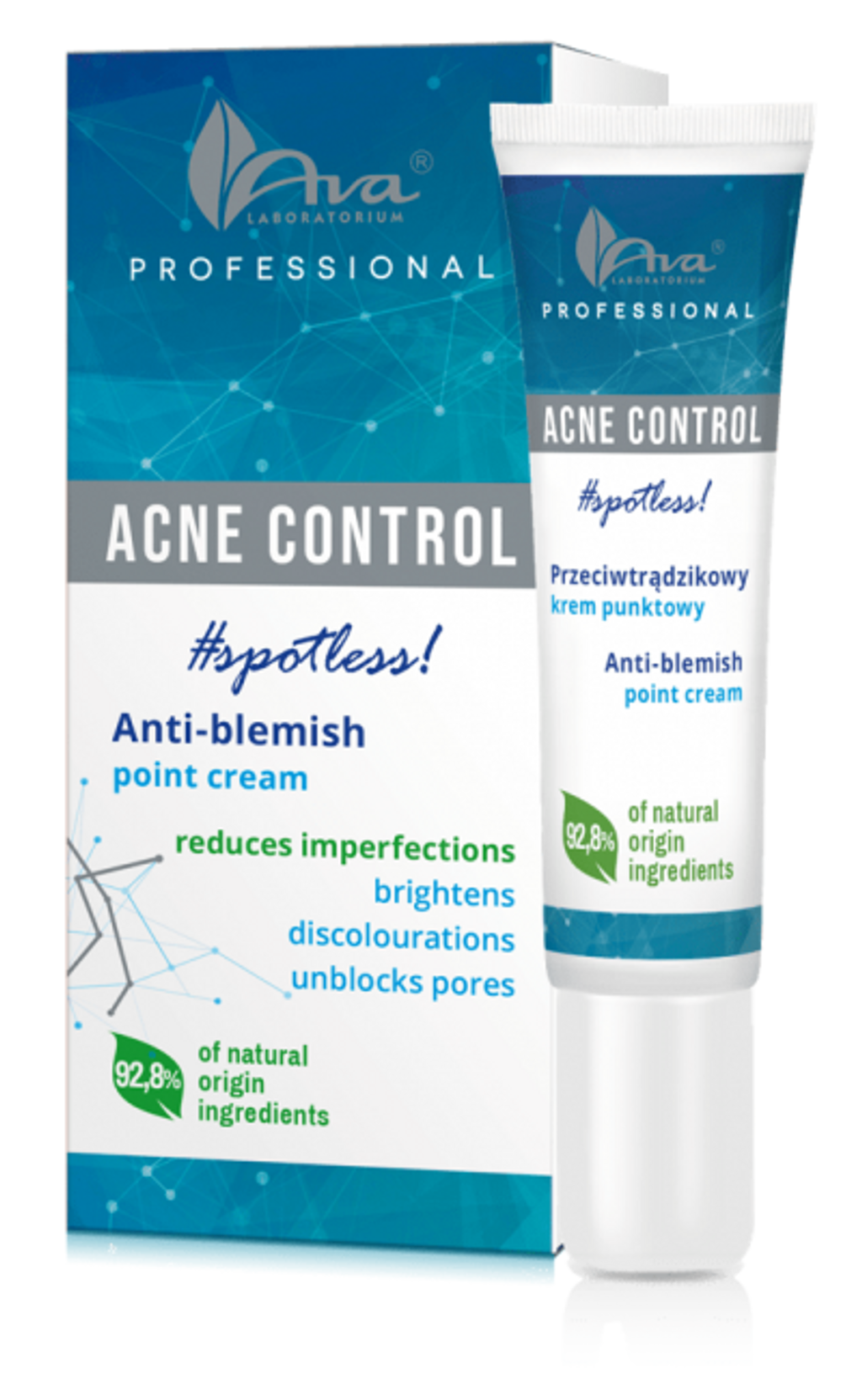  KEM GIẢM BÓNG NHỜN VÀ DƯỠNG ẨM ACNE CONTROL PROFESSIONAL ANTI - BLEMISH POINT CREAM 